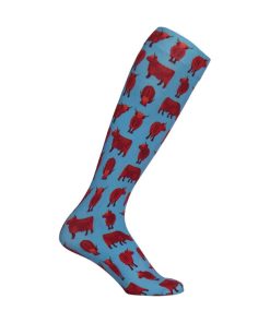 AWST Ladies Int'l West Highlander Boot Socks