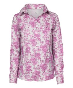 Alternative view of Dapplebay Ladies Equestrian Toile Button Western Shirt