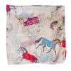 AWST Ladies Int'l Lila Horses in Blankets Scarf