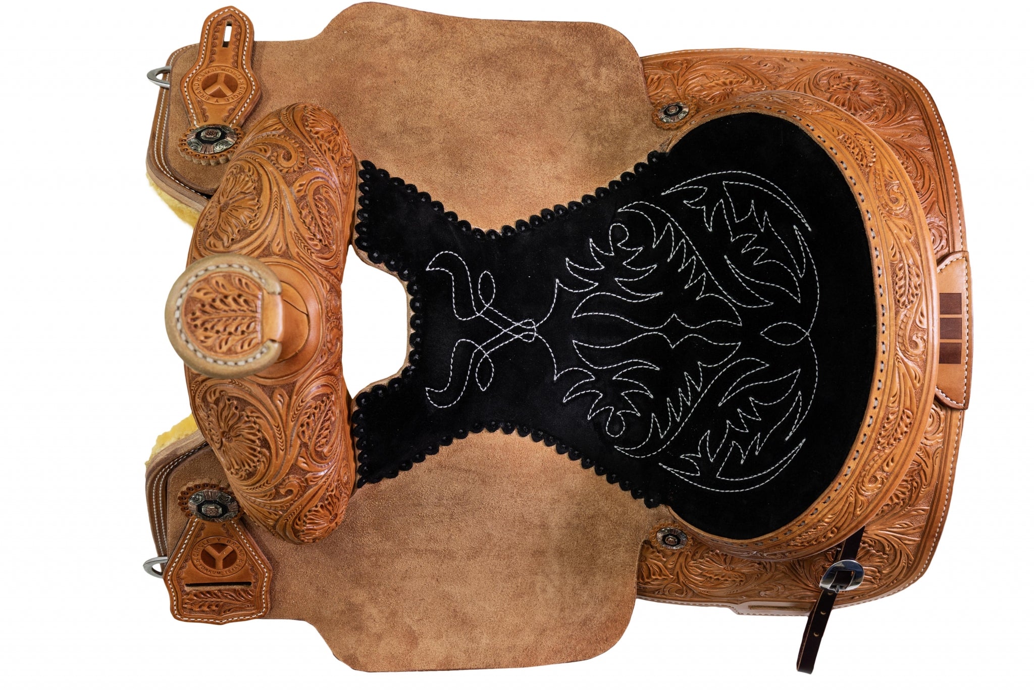 Circle Y PRCA Calf Roper 7/8 Utah Saddle - Image 3