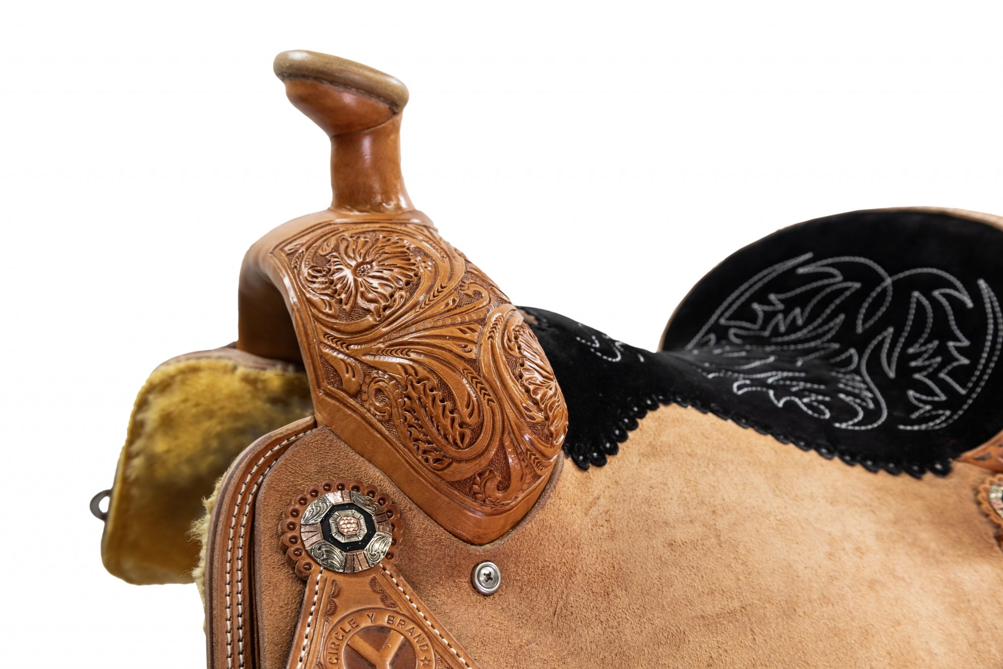 Circle Y PRCA Calf Roper 7/8 Utah Saddle - Image 8
