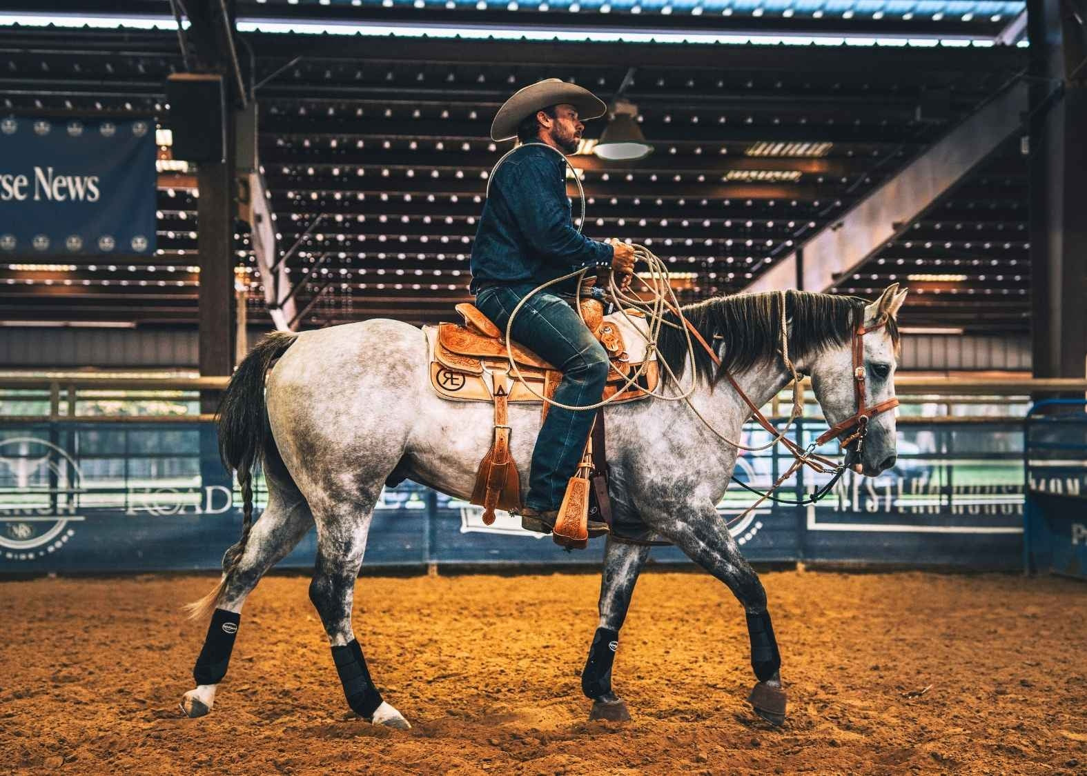 Circle Y PRCA Calf Roper 7/8 Utah Saddle - Image 9
