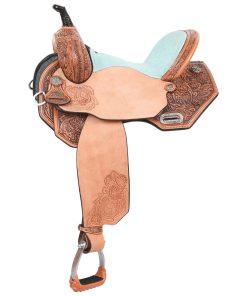 Alternative view of Circle Y Sarah Rose Briar Rose Flex2 Barrel Saddle