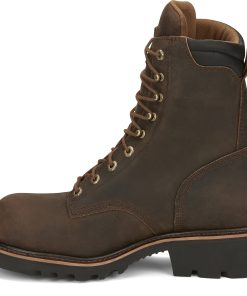 Chippewa Mens Valdor 8" Waterproof Comp Toe Insulated Logger Boots