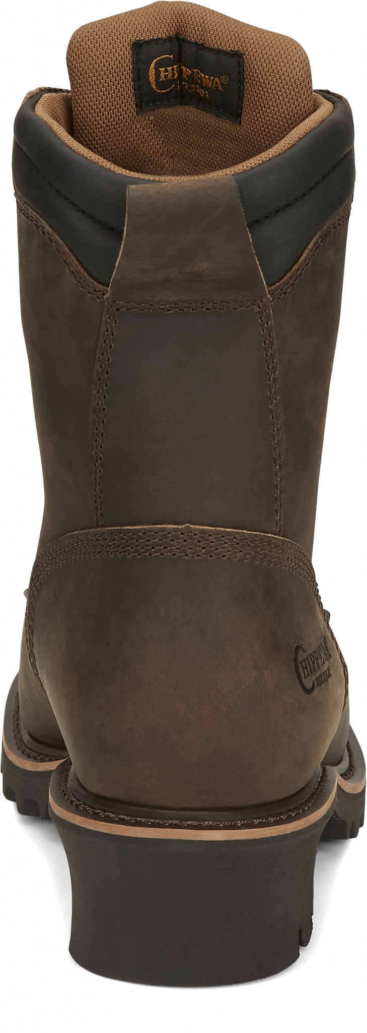 Chippewa Mens Valdor 8" Waterproof Comp Toe Insulated Logger Boots - Image 3