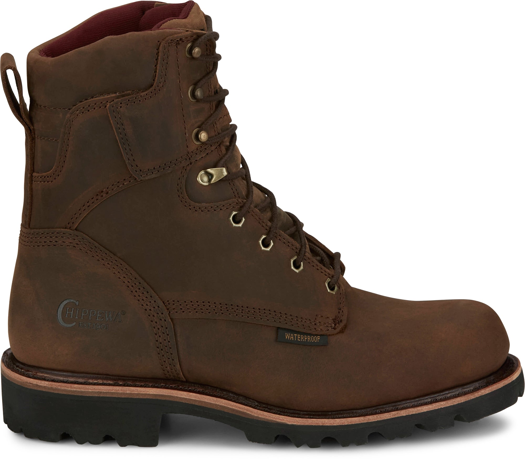 Chippewa Mens Super DNA 8" Waterproof Insulated Boots - Image 3