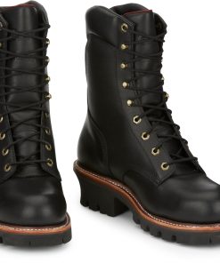 Alternative view of Chippewa Mens Super DNA 9" Waterproof Steel Toe Insulated Logger Boots