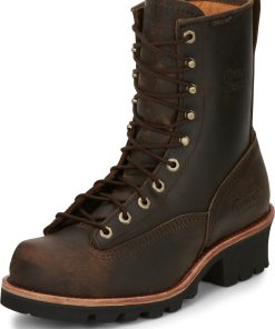 Chippewa Mens Paladin 8" Waterproof Logger Boots