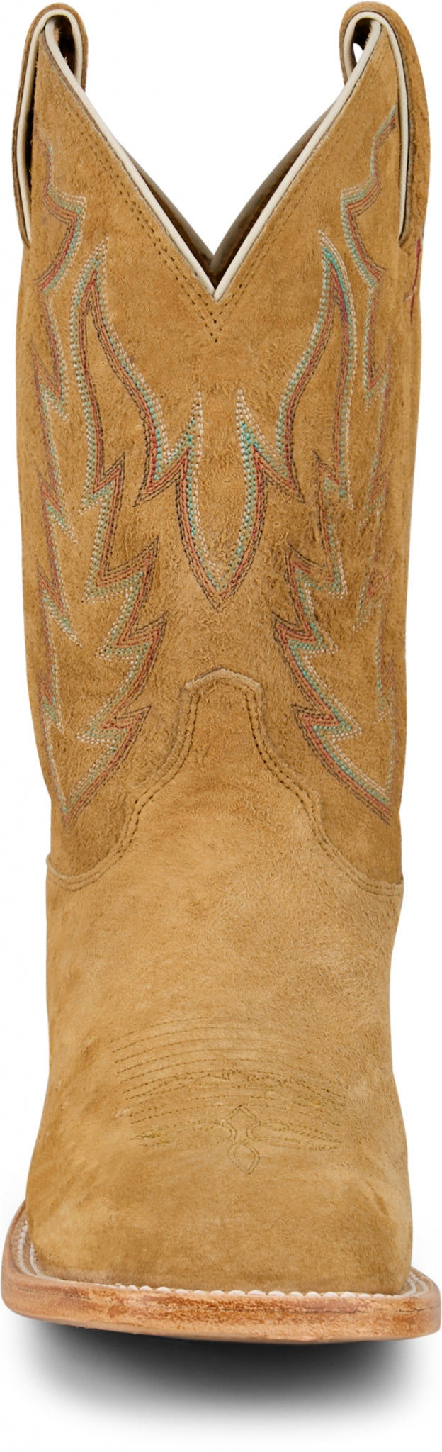 Justin Mens Quincy 11" Sueded Ostrich Boots - Image 3