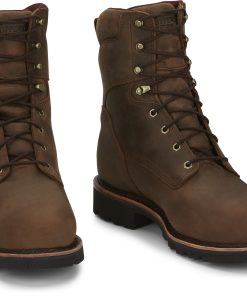Alternative view of Chippewa Mens Super DNA 8" Waterproof Steel Toe Insulated Boots
