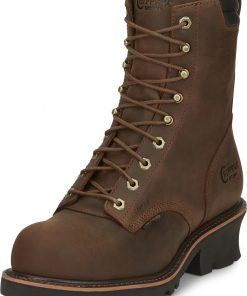 Chippewa Mens Valdor 8" Waterproof Comp Toe Logger Boots