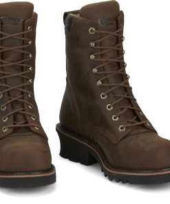 Alternative view of Chippewa Mens Valdor 8" Waterproof Comp Toe Logger Boots