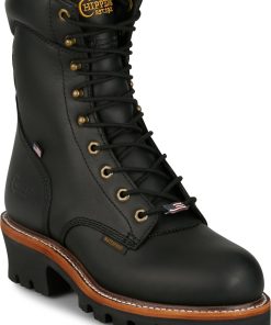 Chippewa Mens Super Logger 9" Waterproof Insulated Steel Toe Boots