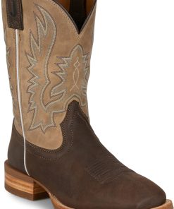 Justin Mens Rustle 11" Western Boots