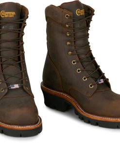 Alternative view of Chippewa Mens Super Logger 9" Waterproof Insulated Steel Toe Boots