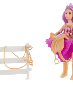 Alternative view of Breyer Lyra - Unicorn Rider with Tack
