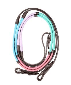 Alternative view of Dublin Pastel Rainbow Reins