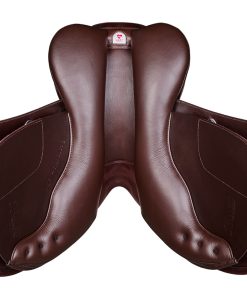 Alternative view of Bates Caprilli Close Contact Saddle with Opulence Leather