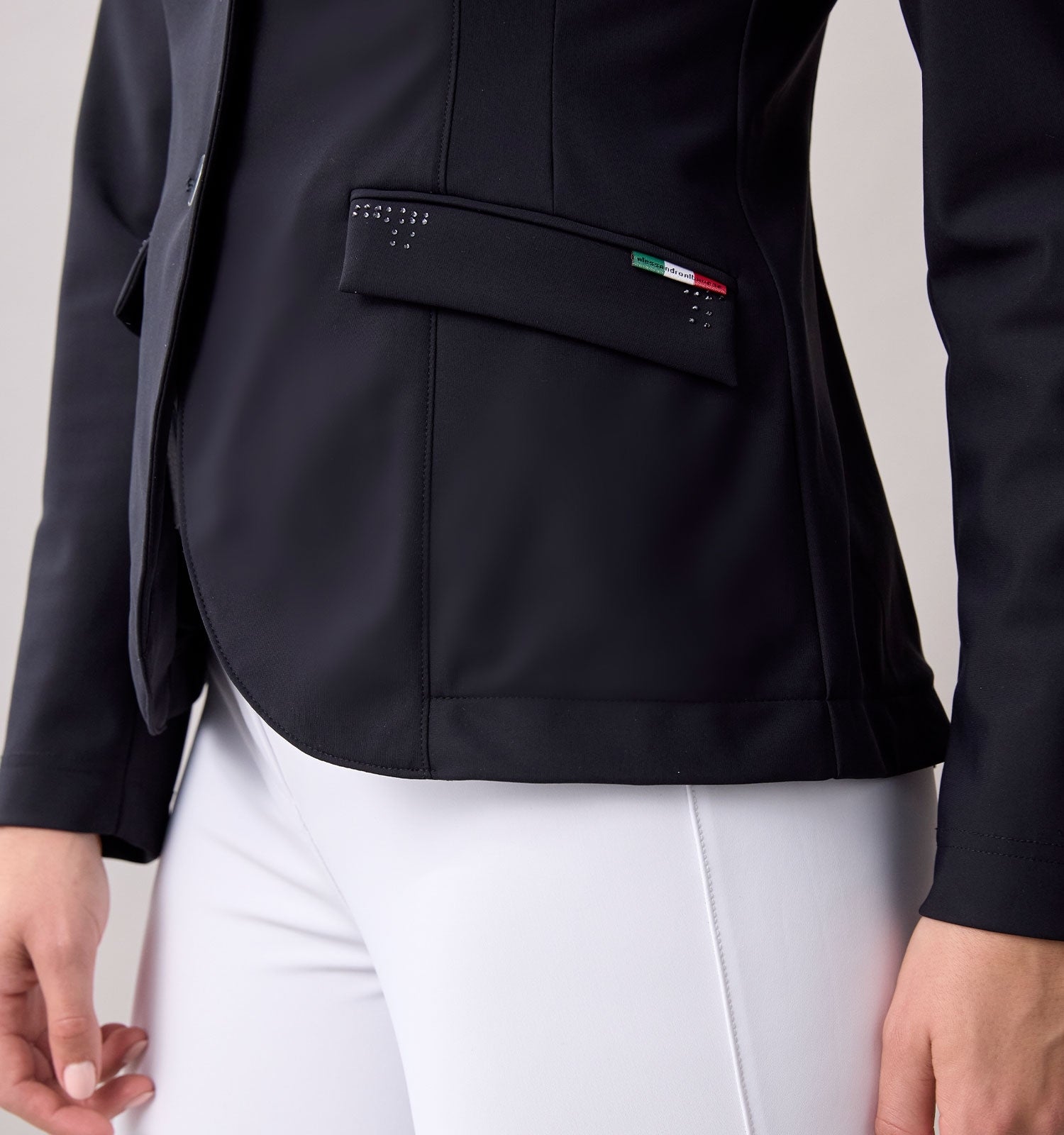 Alessandro Albenese Ladies Platinum MotionFlex Pro Crystal Jacket - Image 3
