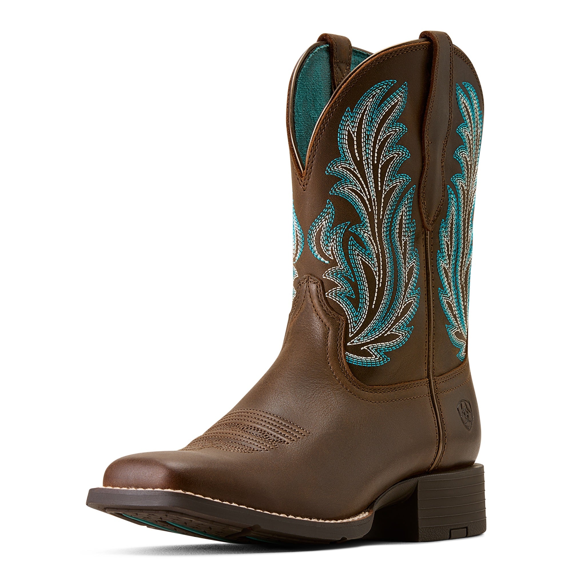 Ariat Round Up Filly Wide Square Toe Ladies Boot - Image 2
