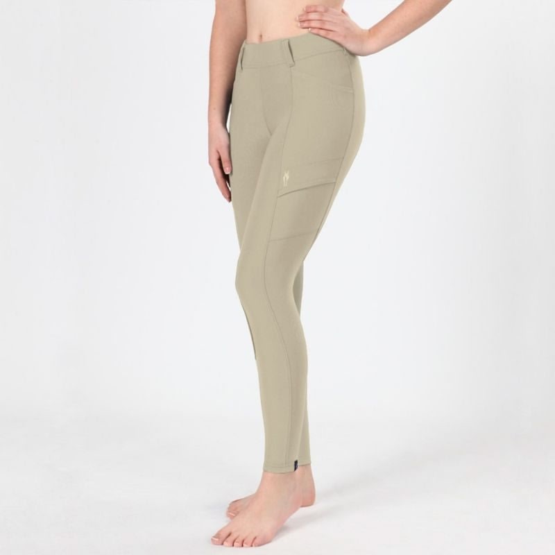 Irideon Ladies Issential Cargo Tights XXS Chambray - Image 6