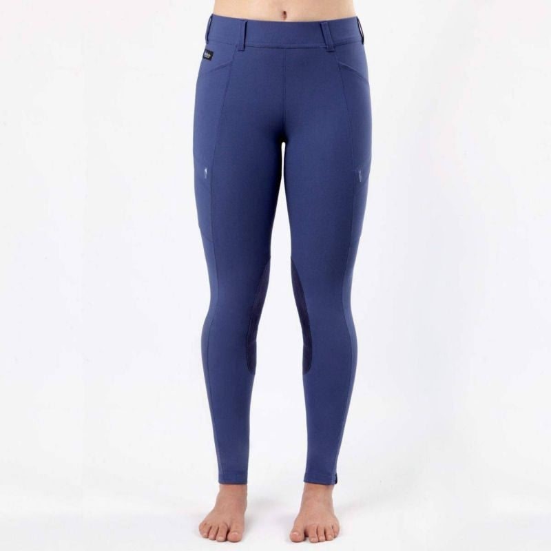 Irideon Ladies Issential Cargo Tights XXS Chambray - Image 9