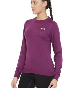 Alternative view of Equine Couture Ladies Icelandic Sweater M Purple