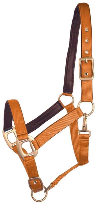 Gatsby Leather Pad Nylon Halter - Image 4