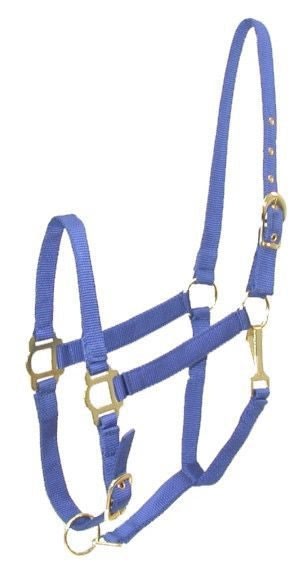 Gatsby Adj Nylon Halter/Snap - Image 3