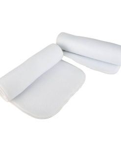 Gatsby Felt Leg Wraps White 2pk